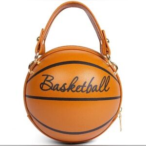 Basketball crossbody round cute purse